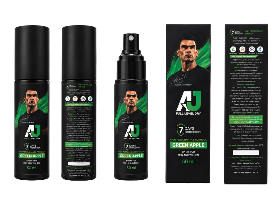 AJ Full Level Dry Green Apple